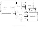 Two-bedroom condo floor plan with open living area at 2743 N Poinciana Blvd # 59, Kissimmee, FL 34746