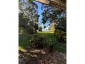 Spacious backyard with lake view and lush grass at 3910 W Washington St, Orlando, FL 32805