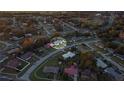Property's aerial view showcases its location in a quiet residential neighborhood at 1048 Wakefield Cir, Deltona, FL 32725