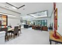 Open floor plan with kitchen, dining area and living room at 0 Edgerton Ave, Orlando, FL 32833