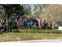 The Hamptons at Metro West community entrance sign at 3383 Westchester Square Blvd # 202, Orlando, FL 32835