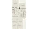 Second floor plan with owner's suite, bedrooms, and a loft area at 3022 Norcott Dr, Davenport, FL 33837