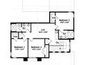 Second floor plan featuring three bedrooms, a loft, and two bathrooms at 2260 Mulbry Dr, Winter Park, FL 32789