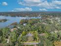 Property overview showcasing location near the lake at 585 Via Lugano, Winter Park, FL 32789