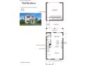First floor plan showcasing an open layout with kitchen, dining, and great room at 1693 Crowncrest Dr, Apopka, FL 32703