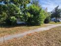 White house partially hidden by overgrown landscaping at 1701 N Hastings St, Orlando, FL 32808