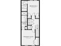 Second floor features primary suite with ensuite bath and a second bedroom with bath at 3200 Skyline Loop, Kissimmee, FL 34758
