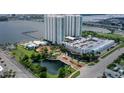 Highrise condo building with parking and waterfront views at 231 Riverside Drive # 509-1, Holly Hill, FL 32117