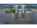 Waterfront highrise condos with boat slips at 231 Riverside Drive # 509-1, Holly Hill, FL 32117