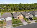 Community of single-Gathering houses with tan and gray exteriors at 1027 Eagle Tree Ln, Sanford, FL 32771