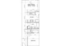 741 sq ft unit floor plan includes kitchen, bath, and bedroom at 415 Se 1St Ave # 203-A, Ocala, FL 34471