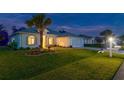 One story home with palm tree and landscaping at 2291 Nw 59Th Ter, Ocala, FL 34482