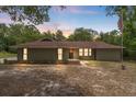 Charming ranch-style home with a green exterior and well-maintained landscaping at 8975 Sw 202Nd Avenue Rd, Dunnellon, FL 34431