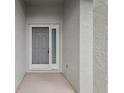 Front door entry with screen door and sidelight at 2051 Nw 50Th Ave, Ocala, FL 34482