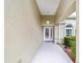 Covered walkway leading to the front door of the house at 5159 Nw 18Th St, Ocala, FL 34482