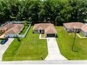 Aerial view showing house and neighborhood at 5400 Nw 55Th Pl, Ocala, FL 34482