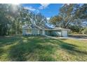 New construction home showcasing a spacious yard at 19662 Sw Marine Blvd, Dunnellon, FL 34431