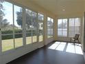 Bright sunroom with view of the backyard at 4085 Sw 49Th Ave, Ocala, FL 34474