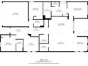 2170 sq ft home floor plan, includes 3 bedrooms, 3 bathrooms, office, and 2-car garage at 3810 Se 4Th Ter, Ocala, FL 34480