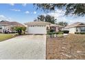 Front view of a single-story house with a garage at 9646 Sw 92 Place Rd, Ocala, FL 34481