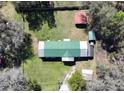 Overhead view of manufactured home and surrounding property at 5490 Morgan Rd, Lakeland, FL 33810