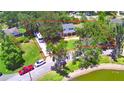 Aerial view of house and property, showcasing large lot at 1950 El Paso Trl, Bartow, FL 33830
