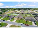 Aerial view of a quiet residential neighborhood at 6421 Alamanda Hills Dr, Lakeland, FL 33813