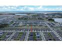 Aerial view showcasing a single Gathering home in a large community at 1274 Zambrana Ct, Winter Haven, FL 33884