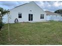 Large backyard with grassy area at 123 Osprey Heights Dr, Winter Haven, FL 33880