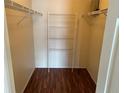 Spacious closet with wire shelving; provides ample storage at 123 Osprey Heights Dr, Winter Haven, FL 33880