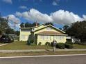 Front view of the house, showcasing the landscaping at 161 Bolender Rd, Auburndale, FL 33823