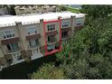 Back view of a three story townhouse with balcony at 5002 Tideview Cir # 3, Orlando, FL 32819