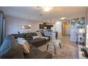 Spacious living room with comfortable sectional sofa at 3171 Tocoa Cir, Kissimmee, FL 34746
