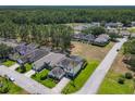 Aerial view of the property and surrounding houses within a residential neighborhood at 500 Orista Dr, Davenport, FL 33897