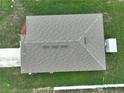 Top view of a gray asphalt shingle roof at 2513 Rock Pl, Kissimmee, FL 34759