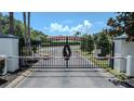 Gated entrance to a community at 5222 Waterside Vista Ln, St Cloud, FL 34771