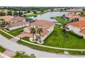 Luxury home on a lakefront lot with a large yard at 1191 Terralago Way, Kissimmee, FL 34746