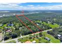 Aerial view of a large lot perfect for building at 2795 Absher Rd, Saint Cloud, FL 34771
