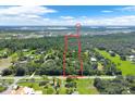 Aerial view of a large lot perfect for building at 2795 Absher Rd, Saint Cloud, FL 34771