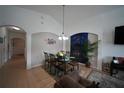 Bright dining room with a table and chairs at 4742 Cumbrian Lakes Dr, Kissimmee, FL 34746