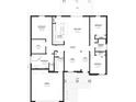 Open floor plan with 3 bedrooms, 2 baths, and a 2-car garage at 1564 Monticello St, Deltona, FL 32725