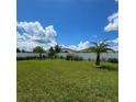 Spacious backyard with lush grass and privacy fence at 1837 Hickory Bluff Rd, Kissimmee, FL 34744