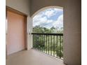 Balcony with treetop views and access to elevator at 1301 Tuscan Ter # 9403, Davenport, FL 33896