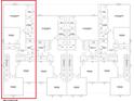 Second floor plan showing four bedroom units at 1786 Tila St, Kissimmee, FL 34746