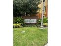 Community entrance sign for The Horizons at Vista Lakes at 6265 Contessa Dr # 101, Orlando, FL 32829