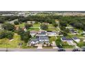 Aerial view of a house with a pool and surrounding area at 6053 New Hope Rd, Orlando, FL 32824