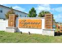 Cypress Hammock community entrance sign at 4963 Royal Point Ave, Kissimmee, FL 34746