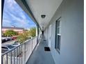 Residential hallway with doors to individual units at 660 Celebration Ave # 260, Kissimmee, FL 34747