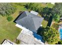 Single-story home with a gray roof and spacious backyard at 905 Gascony Ct, Kissimmee, FL 34759