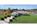 Single story house with a large yard and shed at 12876 Sw 64Th Cir, Ocala, FL 34473